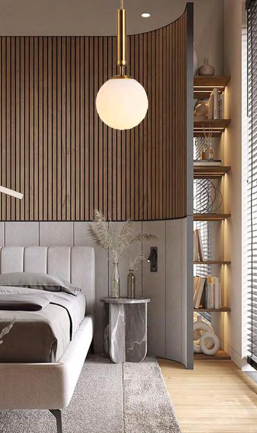 Primary bedroom · rendering, Parsons Design Build studio, 2024
