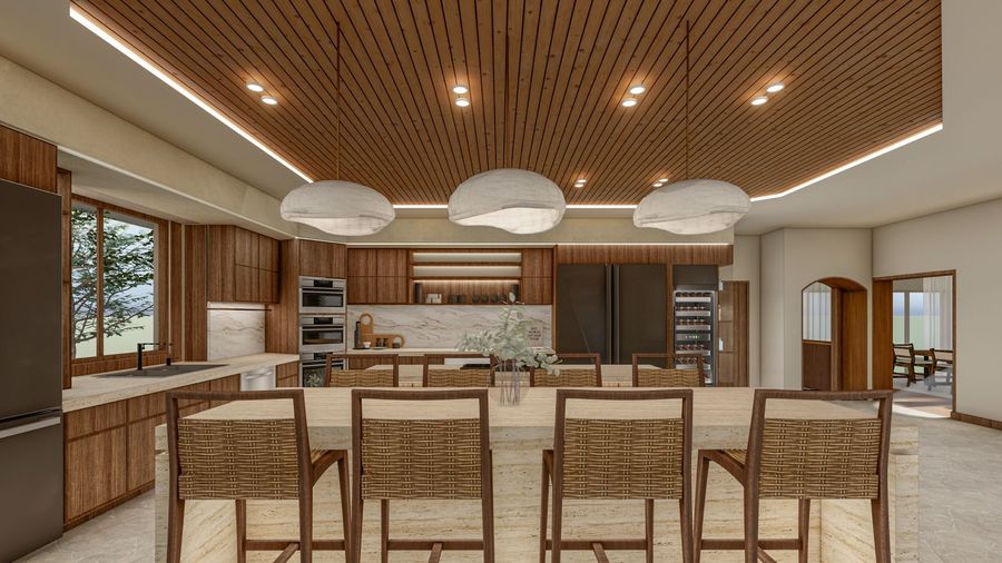 Kitchen · rendering, Parsons Design Build studio, 2024