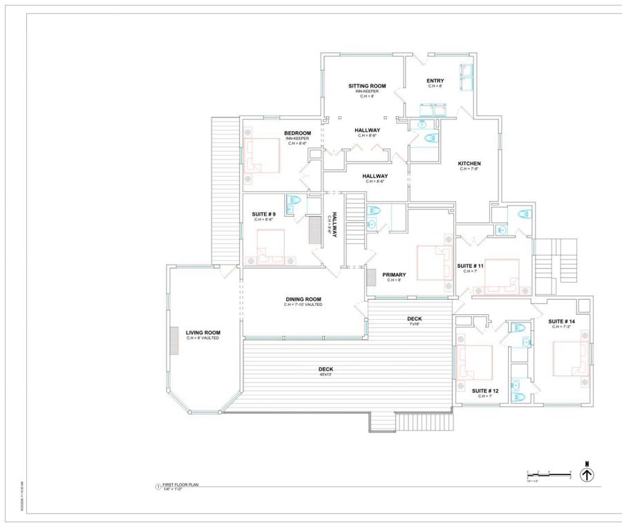 Existing first floor plan · existing conditions, Woodhull workshop set, 29 September 2026