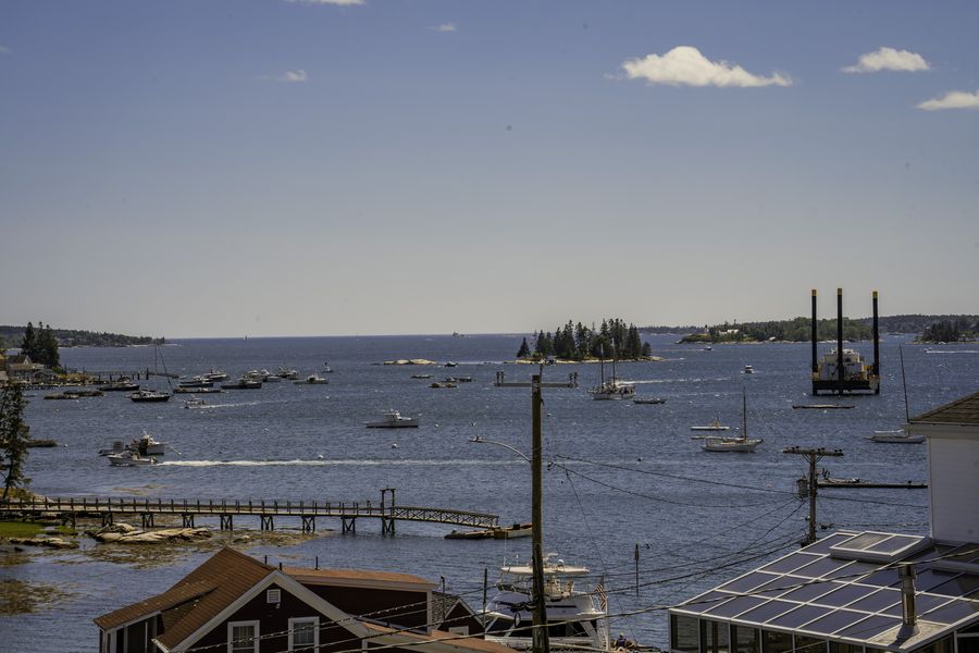The harbor from the sky deck