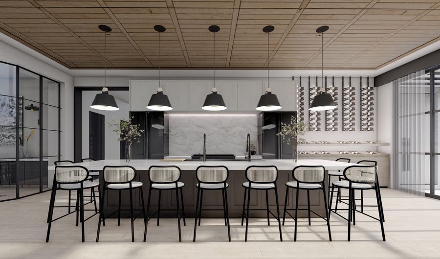 Kitchen · Concept design, Parsons Design Build studio · April 2026 · rendering