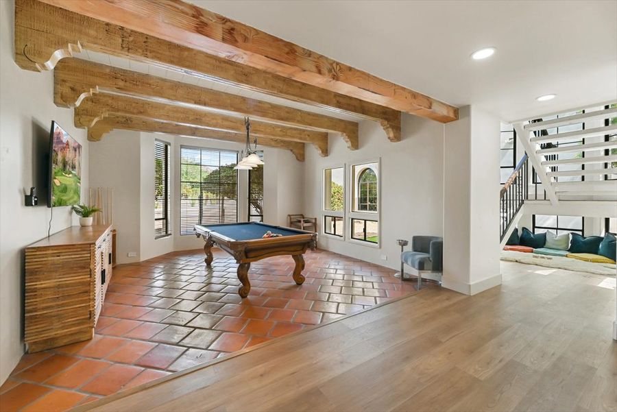 Billiards room