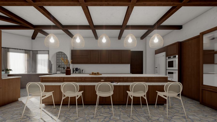 Kitchen · rendering, Parsons Design Build studio, 2026